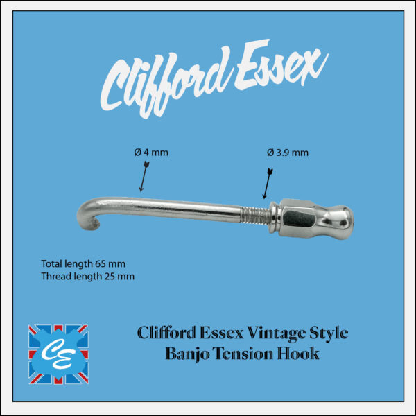 Clifford Essex Vintage Style Banjo Tension Hook - Image 2