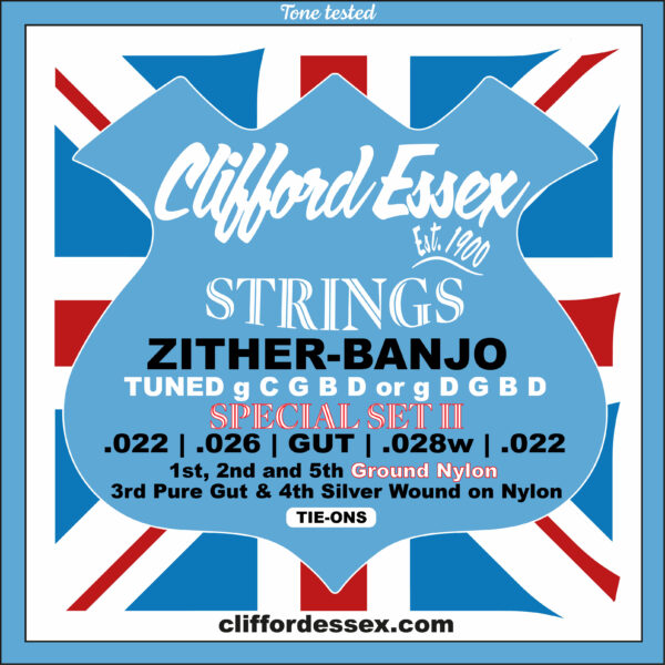 Zither Banjo - Ultimate Set II (Nylon/Gut)