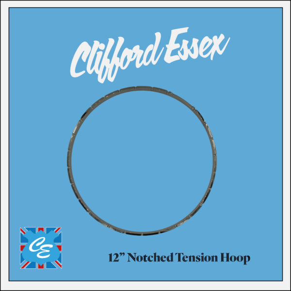 12” Notched Banjo Tension Hoop (5 Star)