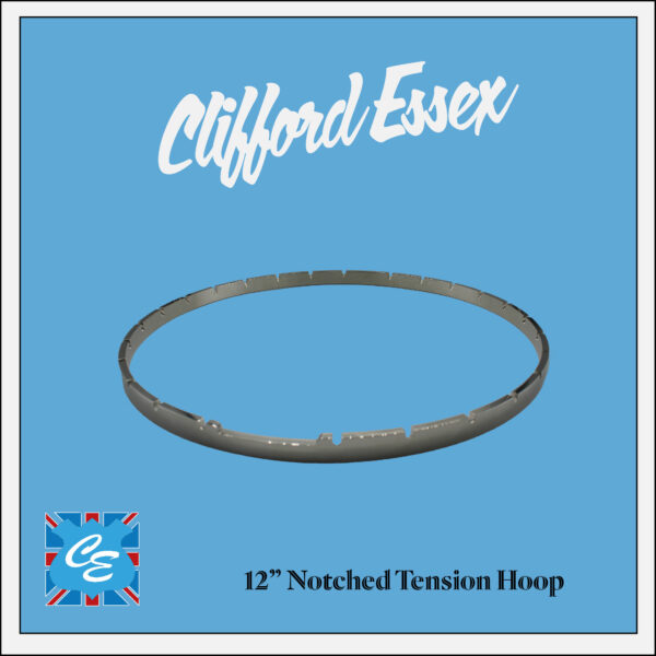 12” Notched Banjo Tension Hoop (5 Star) - Image 2